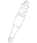 Rear Air Lift Shock Absorber